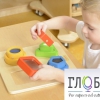 Панель "Тактильные геометрические фигуры" - «globural.ru» - Нижний Тагил