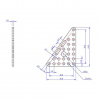 Треугольная пластина из анодированного алюминия Triangle Plate 6*8 (Pair) - «globural.ru» - Нижний Тагил
