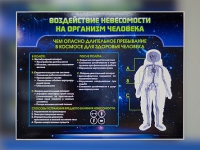 Стенд "Воздействие невесомости на организм человека" - «globural.ru» - Нижний Тагил