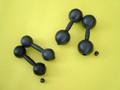 Гантели пластмассовые 0.8 кг с наполнителем - «globural.ru» - Нижний Тагил