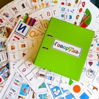Альбом "Говоруша". Развивающие пособия на липучках  - «globural.ru» - Нижний Тагил
