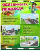 Стенд "Обязанности пешехода" - «globural.ru» - Нижний Тагил