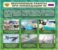 Стенд "Неотложные работы при ликвидации ЧС" - «globural.ru» - Нижний Тагил
