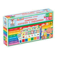 Развивающий тренажёр "Разноцветные окошки" 3-5 лет. Дополнительный набор карточек к базовому комплекту - «globural.ru» - Нижний Тагил