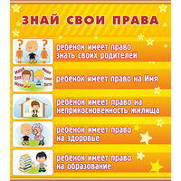 Стенд "Знай свои права" - «globural.ru» - Нижний Тагил