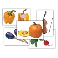 Набор предметных картинок "Овощи. Музыкальные инструменты" - «globural.ru» - Нижний Тагил