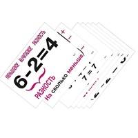 Опорные таблицы по математике 1 класс - «globural.ru» - Нижний Тагил