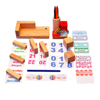 Игровой набор Фребеля "Календарь настольный" - «globural.ru» - Нижний Тагил