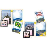 Настольно-печатная игра "Флаги стран мира 2. Азия, Африка, Австралия, Америка" - «globural.ru» - Нижний Тагил