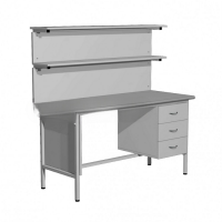 Стол лабораторный демонстрационный с надстройкой  - «globural.ru» - Нижний Тагил