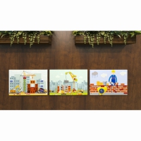 Комплект настенных панелей «Стройка» - «globural.ru» - Нижний Тагил