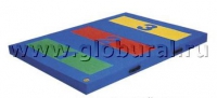 Спортивный мат с цифровыми линиями (ВИК) - «globural.ru» - Нижний Тагил