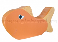 Напольная игрушка "Рыбка" с аппликацией (ВИК) - «globural.ru» - Нижний Тагил