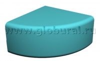 Угловой пуфик 60*60*32см (ВИК) - «globural.ru» - Нижний Тагил