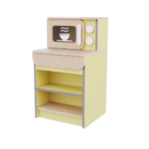 Модуль с микроволновкой из коллекции «НЕГА» (желтый) - «globural.ru» - Нижний Тагил