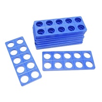 Нумирошка. Набор из 10 пластиковых форм - «Десятки» по методике Нумикон - «globural.ru» - Нижний Тагил