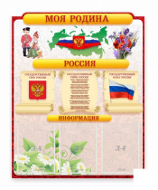 Стенд "Наша родина Россия" - «globural.ru» - Нижний Тагил