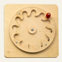 Тактильно-развивающая панель «Лабиринт-цветок» - «globural.ru» - Нижний Тагил