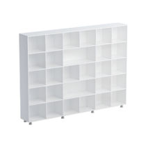 Шкаф-стеллаж без дверок (белый) - «globural.ru» - Нижний Тагил