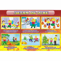 Стенд "Детям об огне" - «globural.ru» - Нижний Тагил