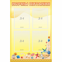 Стенд "Нормы питания" - «globural.ru» - Нижний Тагил