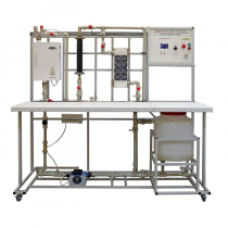 Комплект учебного оборудования "Исследование теплопередачи при вынужденном течении жидкости в трубе при ее охлаждении в условиях естественной конвекции" - «globural.ru» - Нижний Тагил