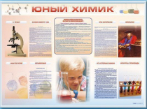 Стенд-уголок "Юный химик" - «globural.ru» - Нижний Тагил