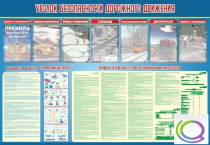 Стенд "Уголок безопасности дорожного движения" (вариант 4) - «globural.ru» - Нижний Тагил