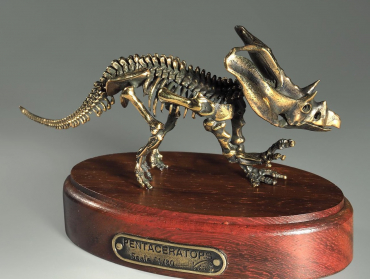 Модель скелета динозавра Pentaceratops - «globural.ru» - Нижний Тагил