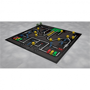 Соревновательное поле с элементами MakeX Stater Arenas Kit - «globural.ru» - Нижний Тагил