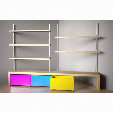 Стеллаж «Яркие дни» - «globural.ru» - Нижний Тагил