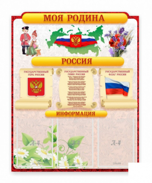 Стенд "Наша родина Россия" - «globural.ru» - Нижний Тагил