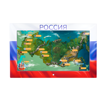 Интерактивная панель «Цвета России»  - «globural.ru» - Нижний Тагил