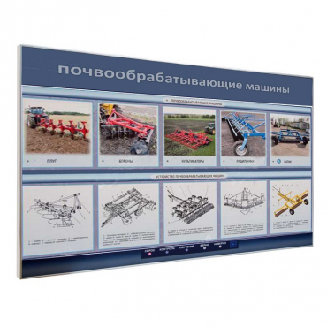 Электрифицированный светодинамический стенд «Почвообрабатывающие машины» - «globural.ru» - Нижний Тагил