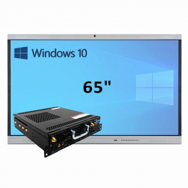 Интерактивная панель 65" (встроенный ПК Win10, Intel i5) - «globural.ru» - Нижний Тагил